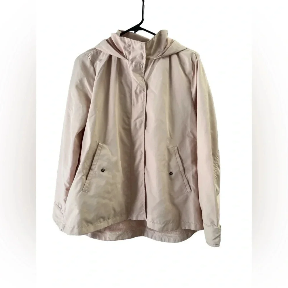O’Neil women’s light pink hooded jacket